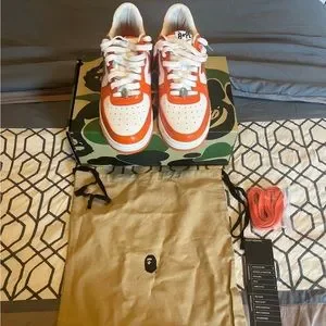 Shoes | Bapesta Orange Size 13 | Poshmark display picture 1